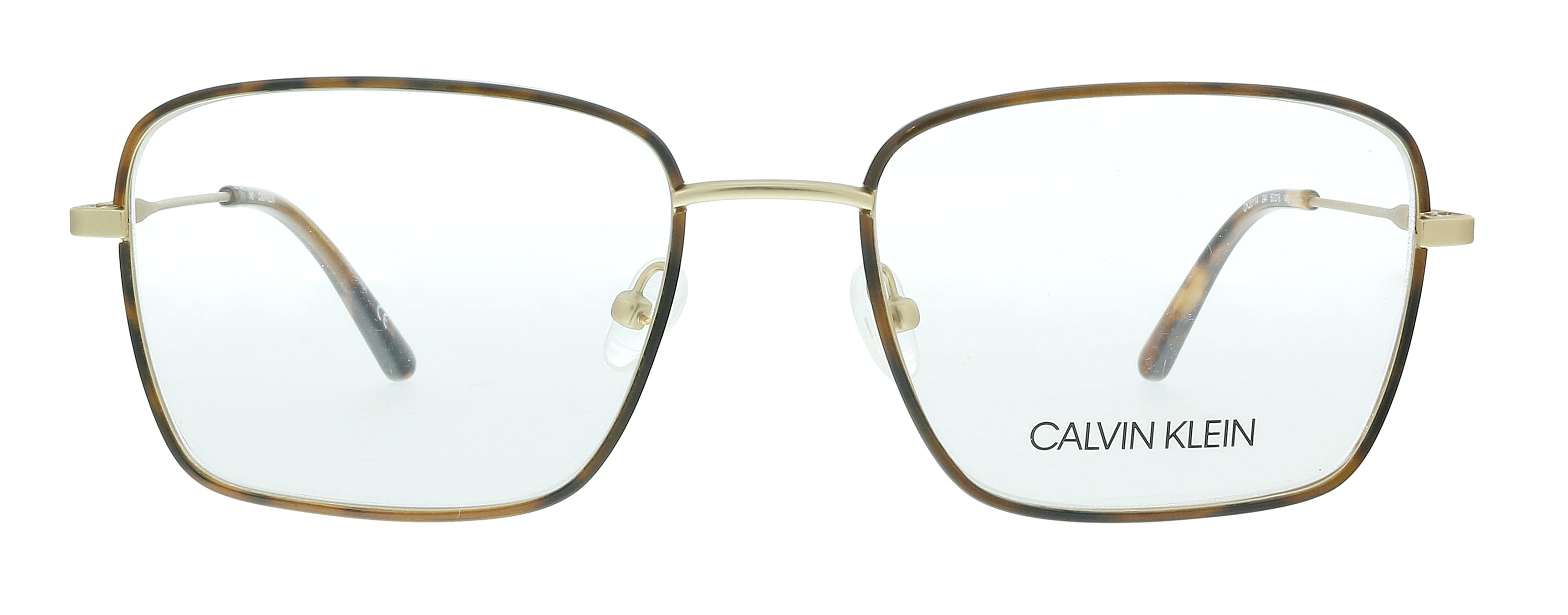 Calvin Klein Khaki Tortoise Rectangle CK20114 244 Eyeglasses