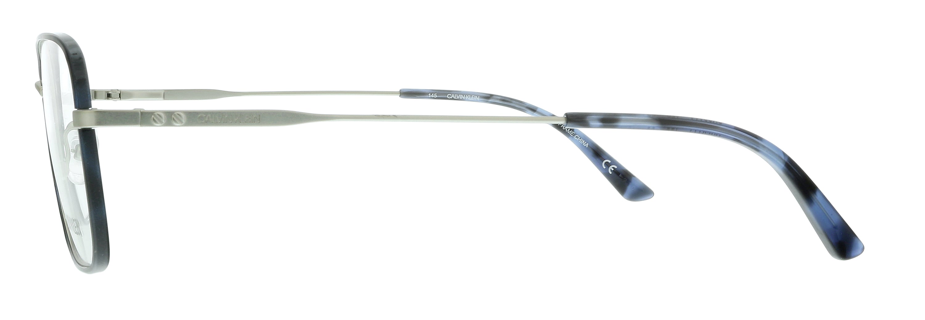 Calvin Klein Navy Tortoise Rectangle CK20114 456 Eyeglasses