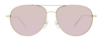 Calvin Klein Rose Gold Aviator CK2155S 717 Sunglasses