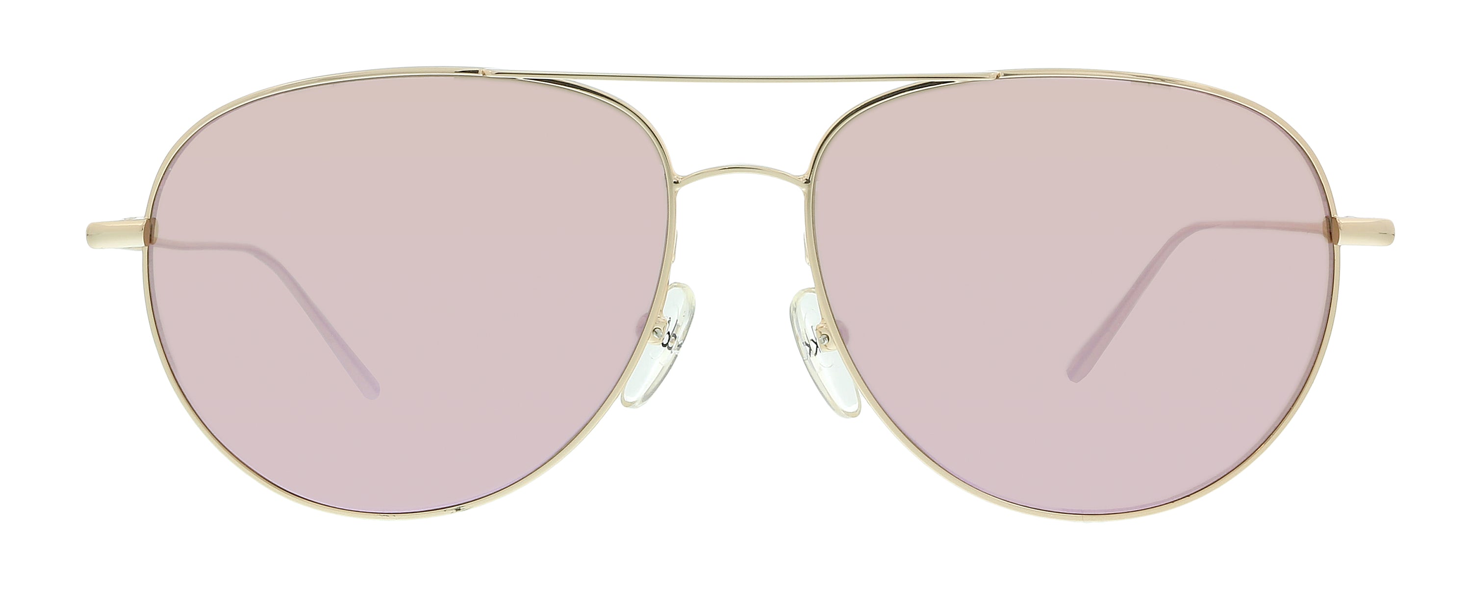 Calvin Klein Rose Gold Aviator CK2155S 717 Sunglasses
