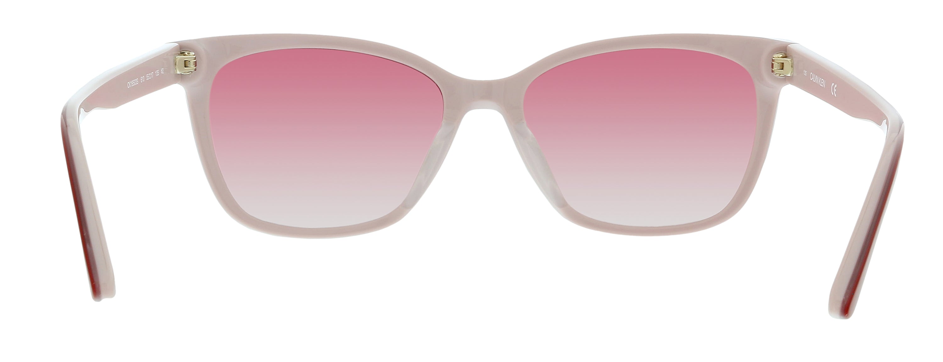 CK Red/Blush Rectangle CK19503S 610 Sunglasses