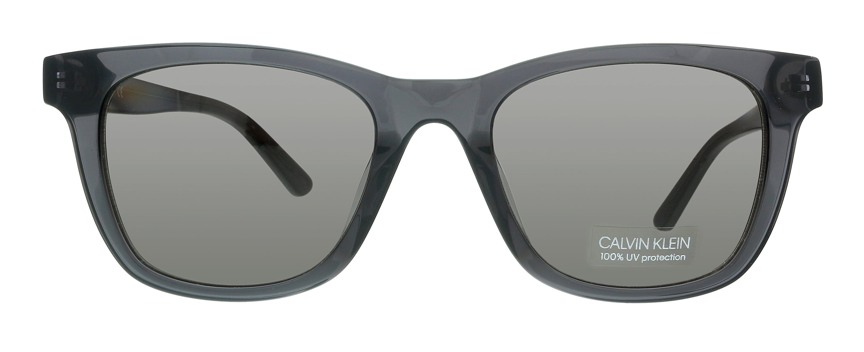 Calvin Klein Crystal Charcoal/Grey Square CK20501S 016 Sunglasses