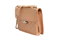Chanel Goatskin Quilted Small CC Box Flap Women's Bag (Authentic Pre-Loved)