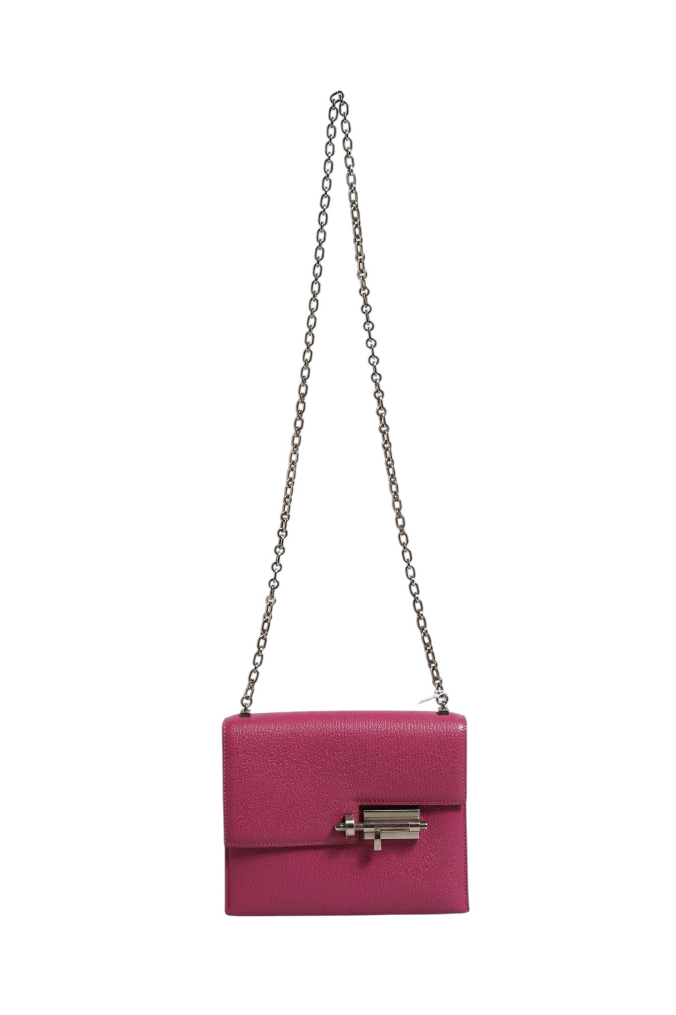 Hermès Mini Verrou Chaine Bag Chevre Mysore Women's Magnolia (Pre-Loved)