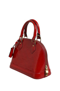 Louis Vuitton Pomme D'Amour Monogram Vernis Alma Women's BB (Pre-Loved)