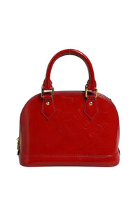 Louis Vuitton Pomme D'Amour Monogram Vernis Alma Women's BB (Pre-Loved)
