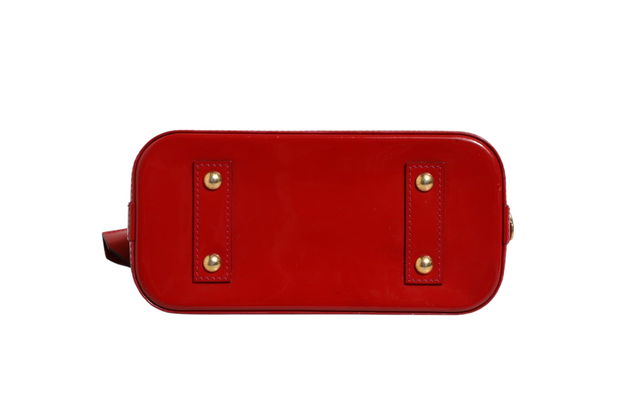 Louis Vuitton Pomme D'Amour Monogram Vernis Alma Women's BB (Pre-Loved)
