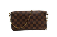 Louis Vuitton Damier Ebene Pochette Felice Chain Women's Wallet (Authentic Pre-Loved)