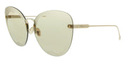 Salvatore Ferragamo Shiny Gold/Birch Butterfly SF178S FIORE 718 Sunglasses