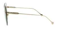 Salvatore Ferragamo Shiny Gold/Birch Butterfly SF178S FIORE 718 Sunglasses