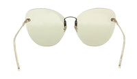 Salvatore Ferragamo Shiny Gold/Birch Butterfly SF178S FIORE 718 Sunglasses