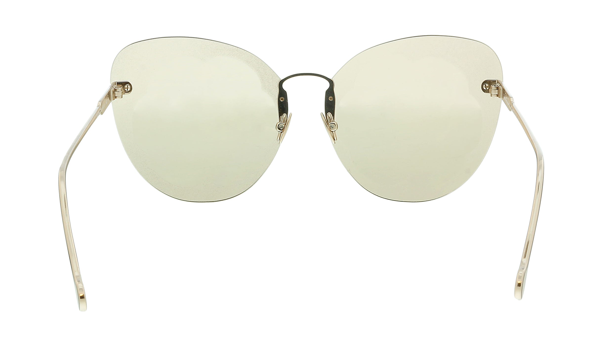 Salvatore Ferragamo Shiny Gold/Birch Butterfly SF178S FIORE 718 Sunglasses