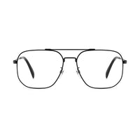David Beckham David Beckham Eyeglasses Square Full Rim, Gold Frame and Clear Demo Lenses Lens DB10960J5G00