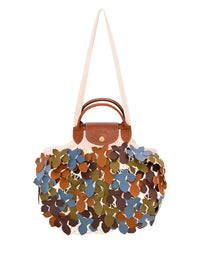 Longchamp Longchamp Women `Le Pliage Filet Camo` Large Mesh Bag