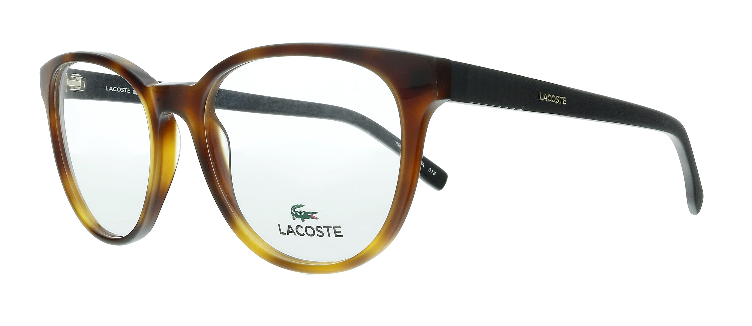 Lacoste Havana Round L2834 214 Eyeglasses