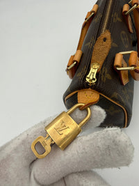 Louis Vuitton LOUIS VUITTON Nano Speedy Monogram Women's Handbag (Authentic Pre-Loved)