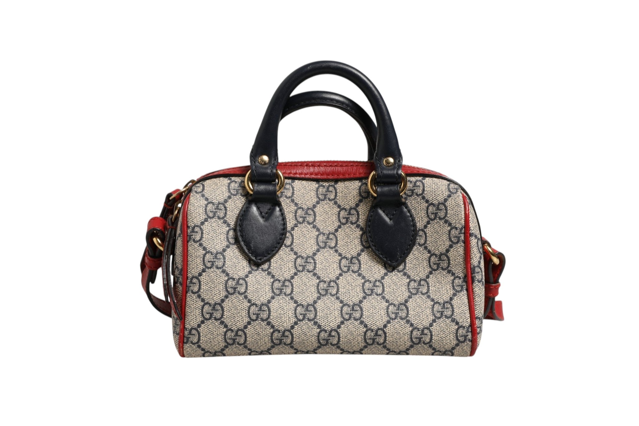 Gucci Gucci GG Supreme Mini Boston Women's Bag (Authentic Pre-Loved)