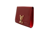 Louis Vuitton Louise PM Red Patent Leather Wallet On Women's Chain (Authentic Pre-Loved)