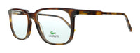 Lacoste Havana/Burgundy Modified Rectangle L2861 219 Eyeglasses