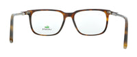 Lacoste Havana/Burgundy Modified Rectangle L2861 219 Eyeglasses
