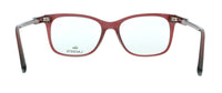 Lacoste Red Wine Modified Rectangle L2870 615 Eyeglasses
