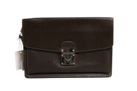 Louis Vuitton Belaia Clutch Taiga Women's Leather (Authentic Pre-Loved)