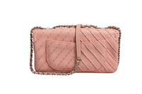 Chanel Small Classic Double Flap Bag Light Pink Women's Chevron (Authentic Pre-Loved)