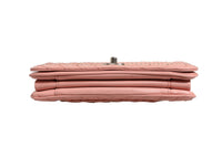 Chanel Small Classic Double Flap Bag Light Pink Women's Chevron (Authentic Pre-Loved)