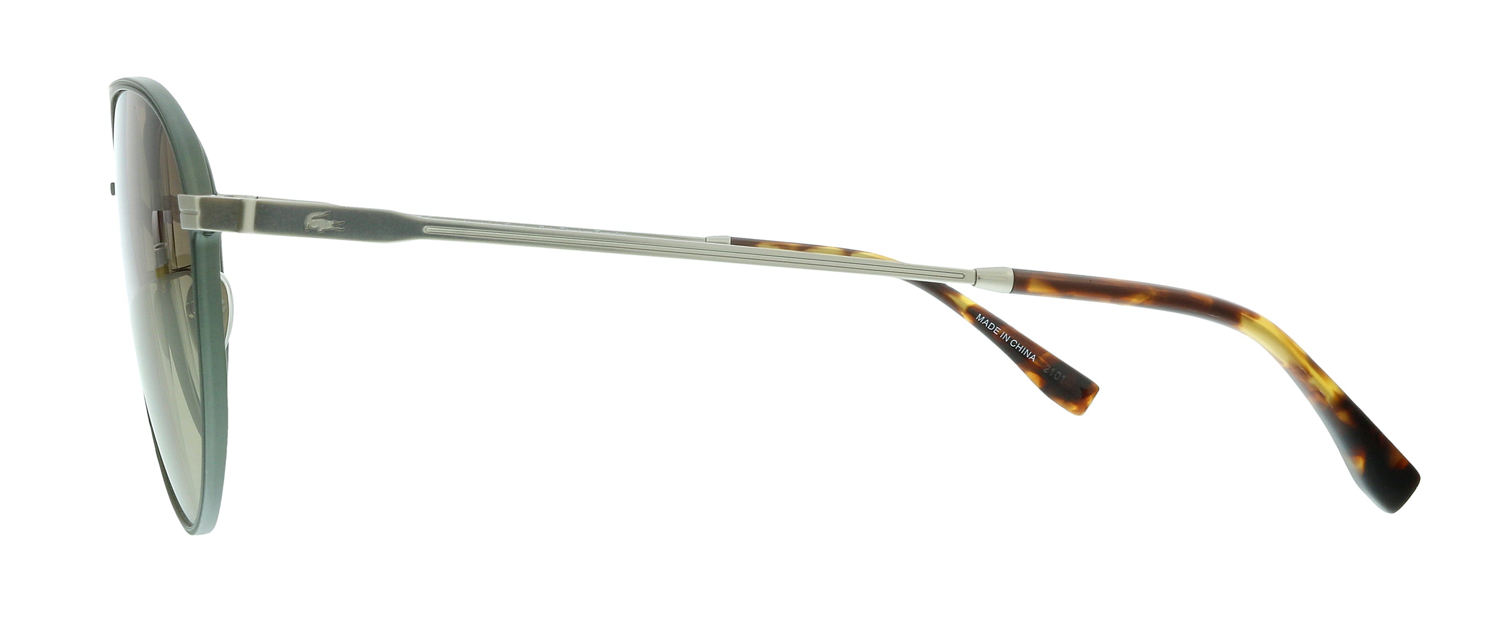 Lacoste Khaki Aviator L243SE 317 Sunglasses