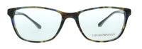 Emporio Armani Blue Havana Cat Eye 0EA3099 5542 Eyeglasses