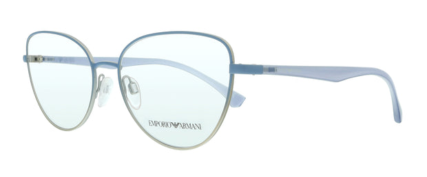 Emporio Armani Matte Light Blue & Silver Butterfly 0EA1104 3319 Eyeglasses