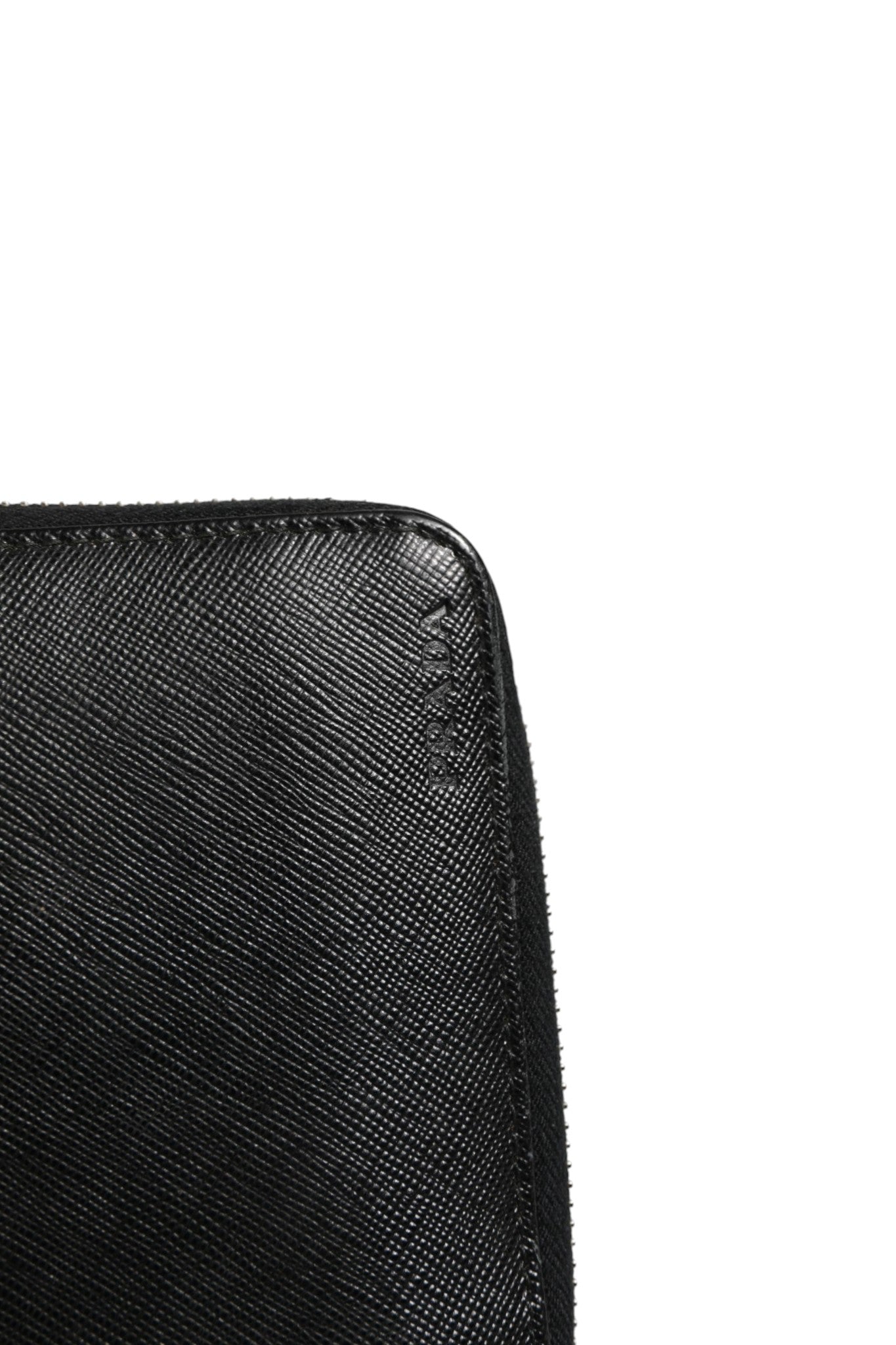 Prada Baltico Saffiano Leather Zip Travel Women's Wallet (Authentic Pre-Loved)