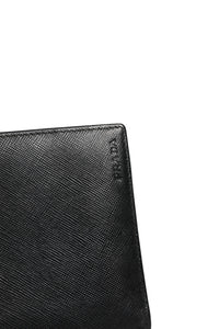 Prada Saffiano Leather Slim Card Holder Men's Wallet (Authentic Pre-Loved)