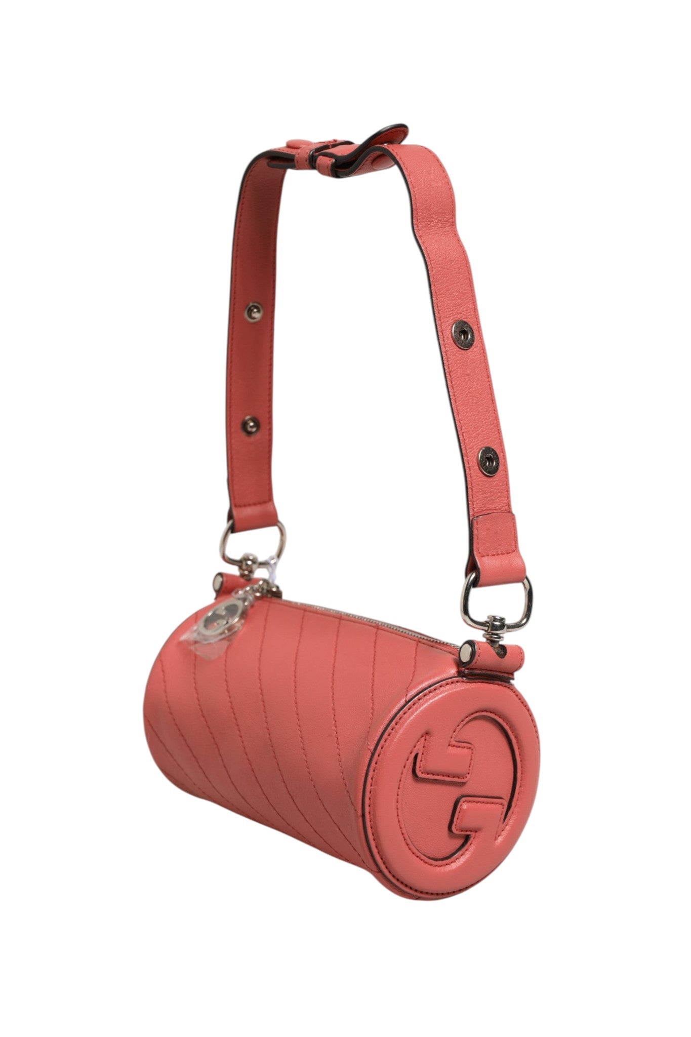 Gucci Blondie Mini Shoulder Bag Pink Women's Leather (Authentic Pre-Loved)