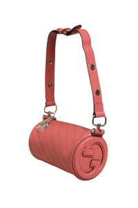 Gucci Blondie Mini Shoulder Bag Pink Women's Leather (Authentic Pre-Loved)