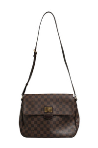 Louis Vuitton Damier Ebene Besace Rosebery Crossbody Women's Bag (Authentic Pre-Loved)