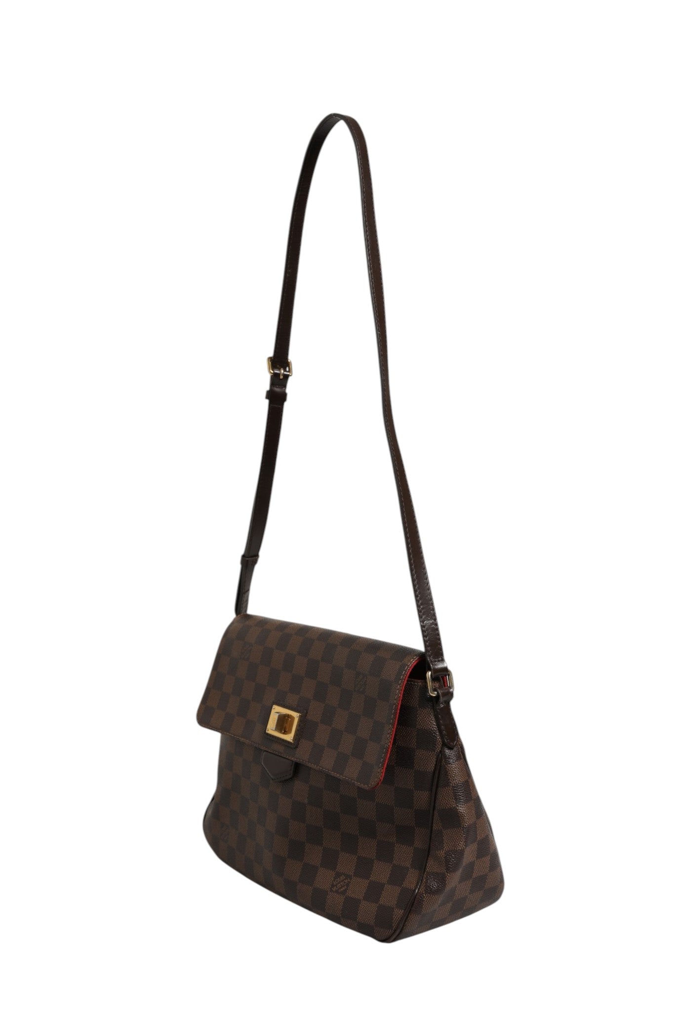 Louis Vuitton Damier Ebene Besace Rosebery Crossbody Women's Bag (Authentic Pre-Loved)