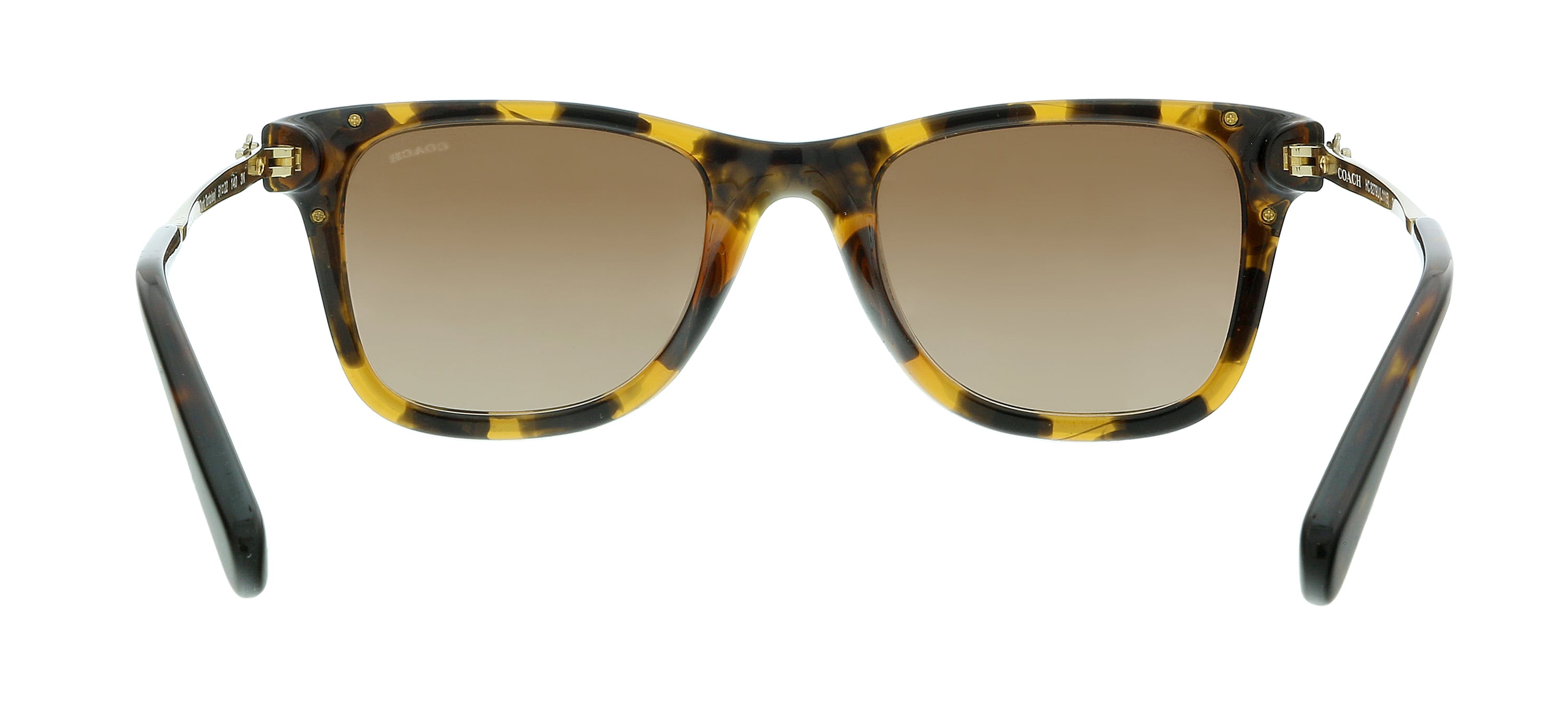 Coach 0HC8279U 512013 Dark Tortoise Rectangle Sunglasses