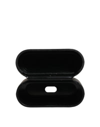 Dolce & Gabbana Dolce & Gabbana Case Black PVC Embossed Logo Flip Holder Women Women's Airpods
