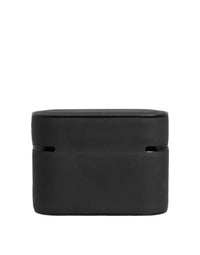 Dolce & Gabbana Dolce & Gabbana Case Black PVC Embossed Logo Flip Holder Women Women's Airpods