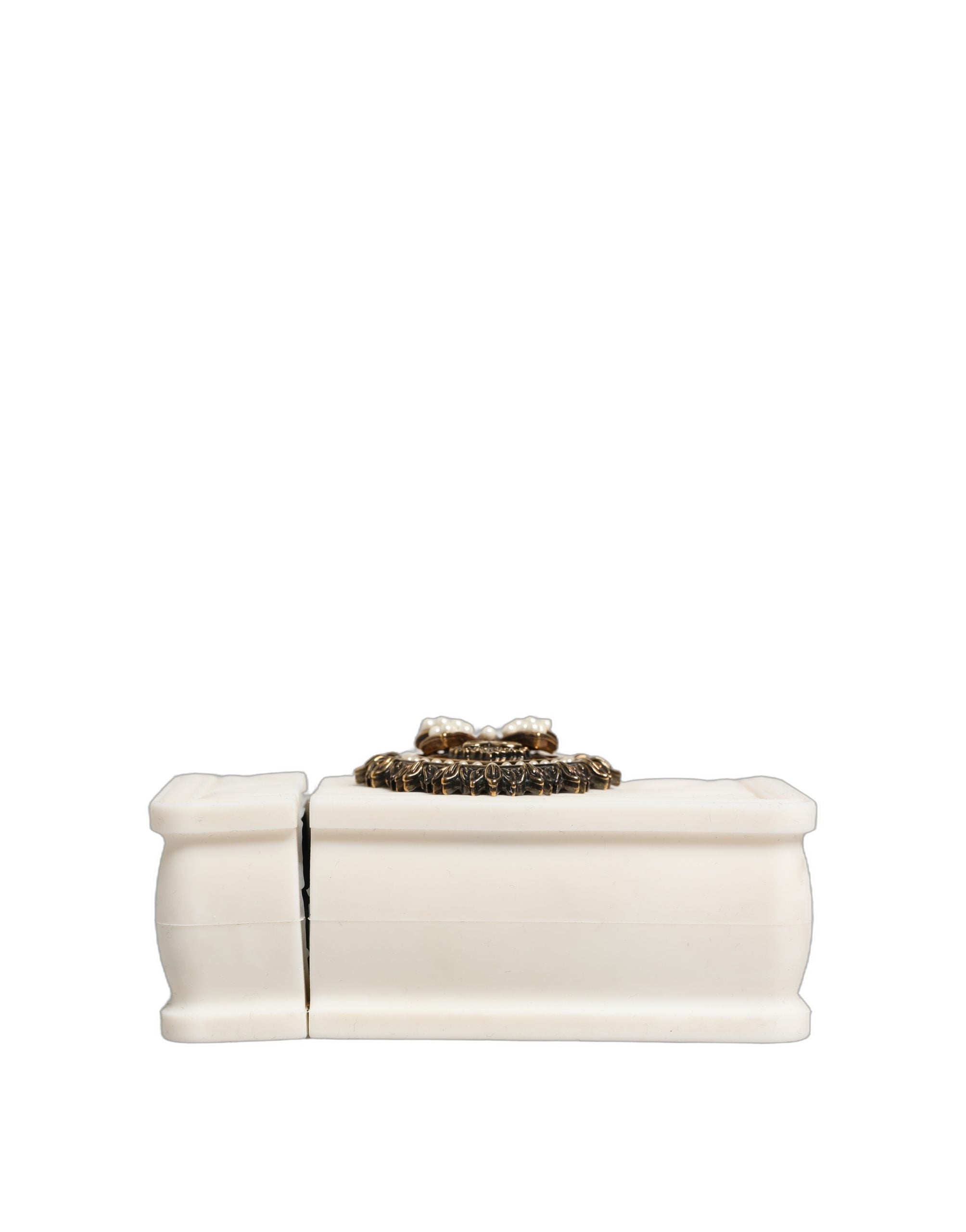 Dolce & Gabbana Dolce & Gabbana Case White Silicone Devotion Heart Cover Hand Bag Women's Airpod