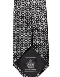 Dolce & Gabbana Dolce & Gabbana Purple Solid 100% Silk Adjustable Men Men'sd NeckMen's Men's Tie