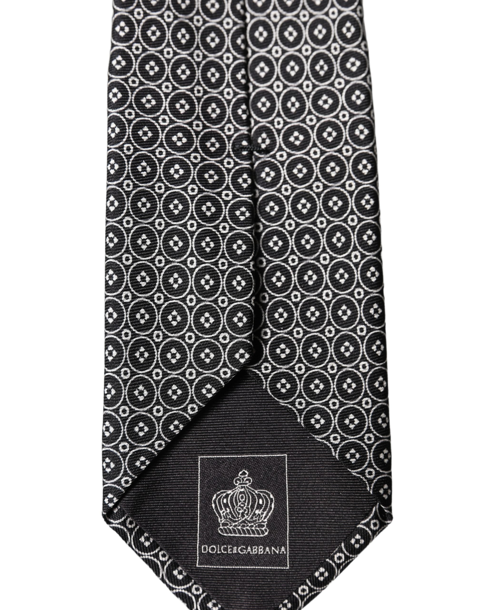 Dolce & Gabbana Dolce & Gabbana Purple Solid 100% Silk Adjustable Men Men'sd NeckMen's Men's Tie