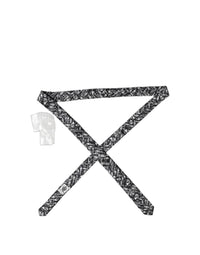 Dolce & Gabbana Dolce & Gabbana Black Trumpet Print Silk Adjustable Men Men'sd NeckMen's Men's Tie