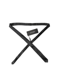 Dolce & Gabbana Dolce & Gabbana Black Patterned 100% Silk Adjustable Men NeckMen's Men's Tie