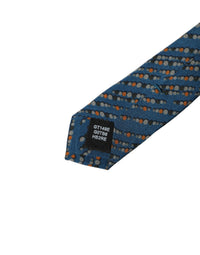 Dolce & Gabbana Dolce & Gabbana Blue Patterned 100% Silk Adjustable Men Men'sd NeckMen's Men's Tie