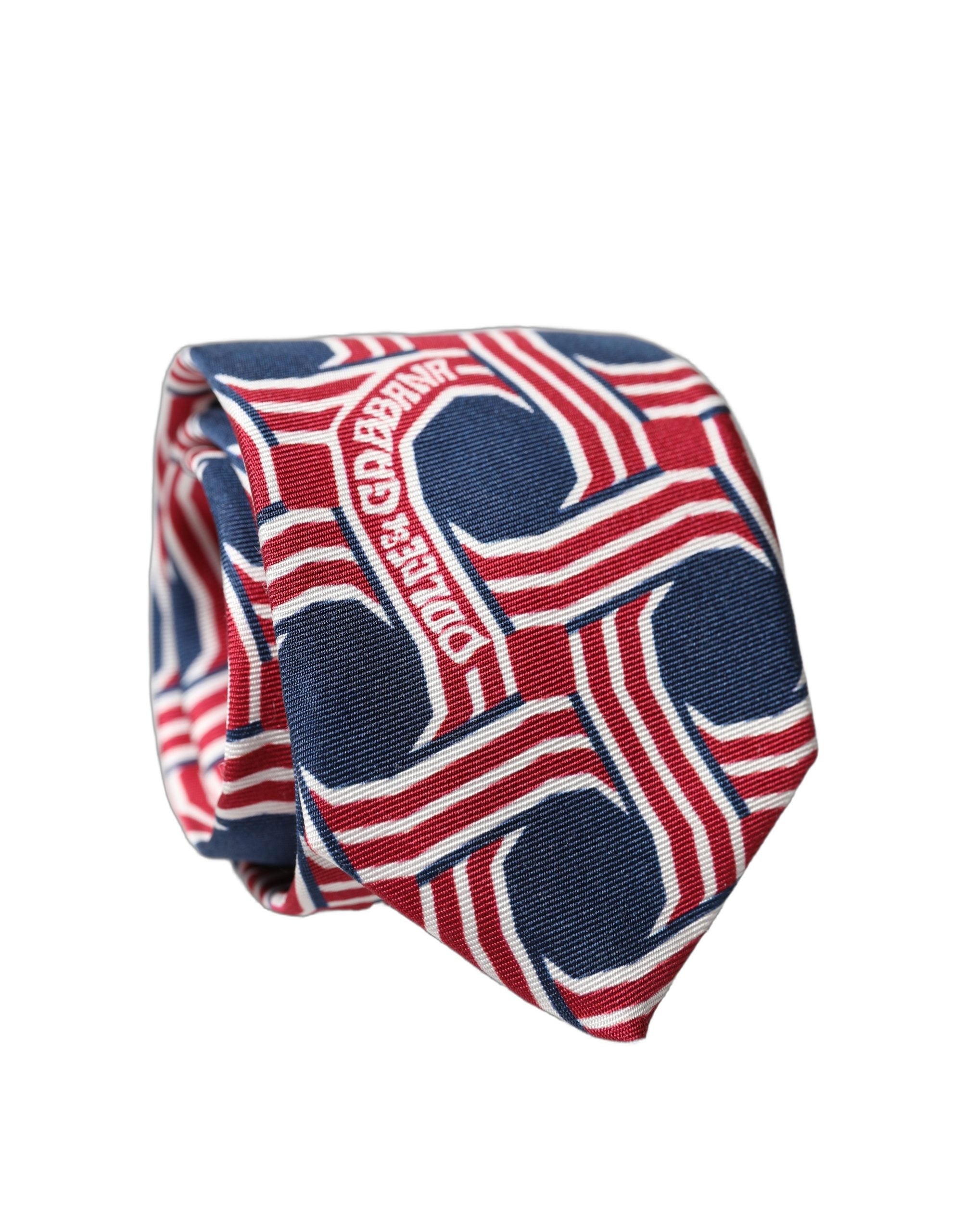 Dolce & Gabbana Dolce & Gabbana Multicolor Patterned Silk Adjustable Men Men'sd NeckMen's Men's Tie