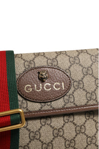 Gucci Supreme Monogram Neo Vintage Web Belt Women's Bag (Authentic Pre-Loved)