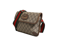 Gucci Supreme Neo Vintage Web Belt Crossbody Women's Bag (Authentic Pre-Loved)