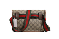 Gucci Supreme Neo Vintage Web Belt Crossbody Women's Bag (Authentic Pre-Loved)